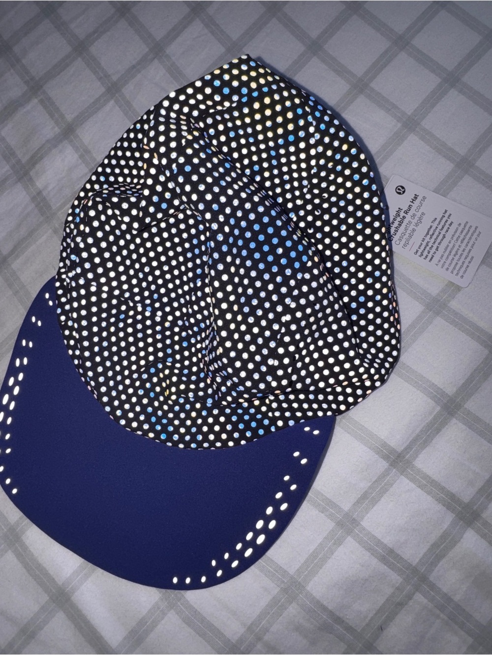 🆕✨ Lululemon Lightweight Crushable Run Hat Reflective - ARS1/Psych